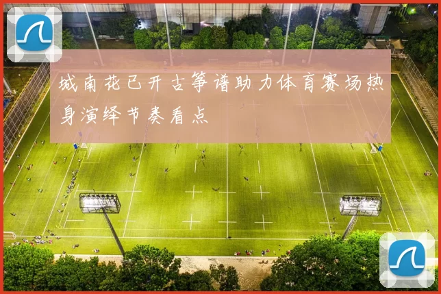 城南花已开古筝谱助力体育赛场热身演绎节奏看点
